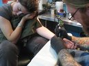 Tracy Getting her Tattoo (37894)