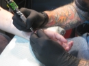 Tracy Getting her Tattoo (20144)