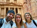 Guiding Two Dutch Girls Around Petra