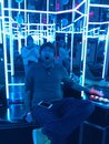 Visiting Meow Wolf with Bao (976083)