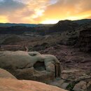 Camping in Petra Mountains