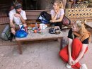 Guiding Three Swiss Girls Around Petra (976866)