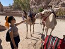 Guiding Three Swiss Girls Around Petra (977141)