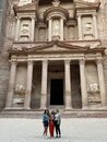 Guiding Three Swiss Girls Around Petra (977472)