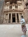 Guiding Two Dutch Girls Around Petra (977918)