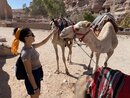 Guiding Three Swiss Girls Around Petra (977977)