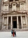 Guiding Three Swiss Girls Around Petra (978934)