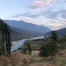 Arrival into Bhutan with Mark (979535)