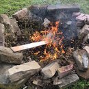 Backyard Fire with Atti (980335)