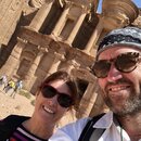 Hiking Petra to Ad Deir with Mom (993385)