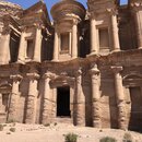 Hiking Petra to Ad Deir with Mom (994987)