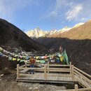 Hiking to The Four Sisters Range (981606)