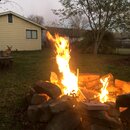 Backyard Fire with Atti (985941)